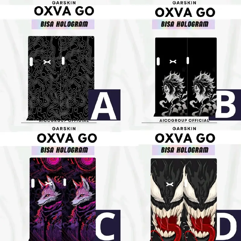 Premium Garskin Oxpach Goo Full Body Hologram Dan Non Hologram Full Motif Desain Dan Anti Gores 0
