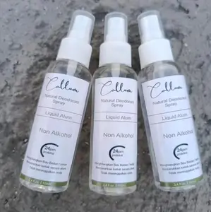 Deodorant Callum Tawas Cair Menghilangkan Bau Badan/ Ketiak Tetap Kering Seharian 100ML Cairan Tawas Spray