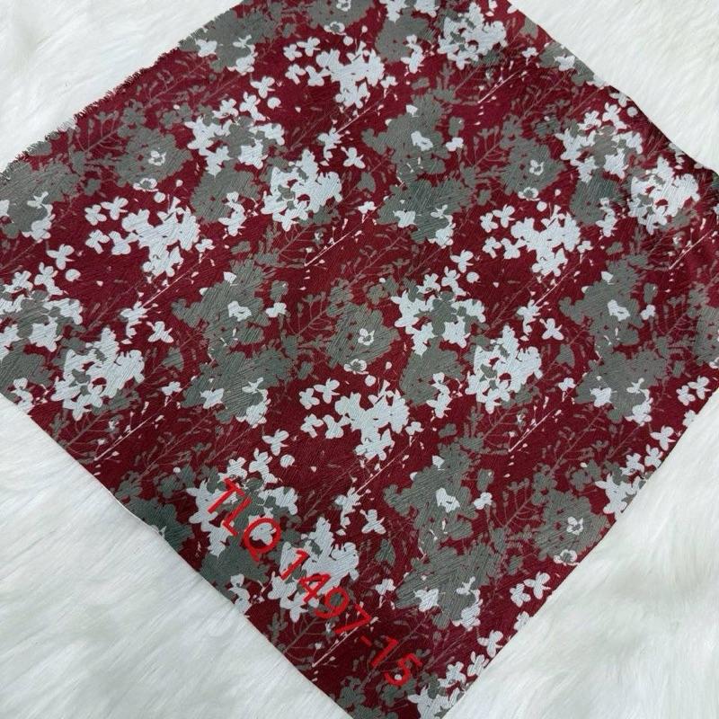 Premium Kain Satin Emboss/ Jacquard Satin Silk - TikTok Shop Malaysia