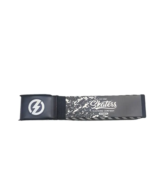 SABUK SKATERS ORIGINAL WEBBING LOGO HITAM PUTIH 0