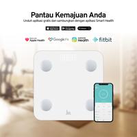 Gambar Joil Timbangan Badan Digital Electronic Body Fat Scale 4 Sensor Presisi Data Akses via Aplikasi Smartphone - J9 - Putih dari Joil Kota Tangerang Selatan 3 Tokopedia