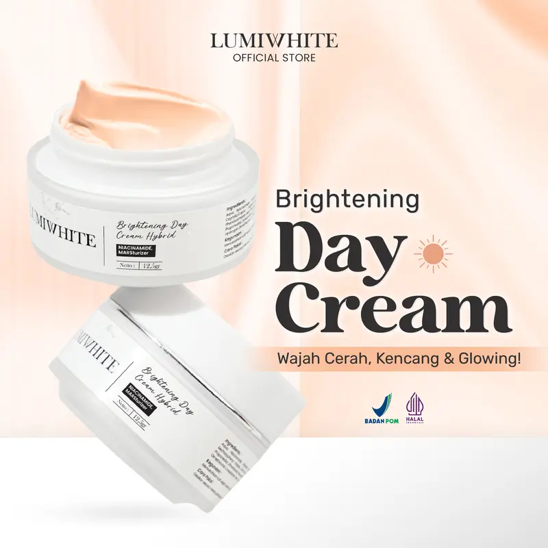 (SALE) LUMIWHITE Brightening Day Cream/ Day Cream Pemutih Wajah / Skincare Wajah 10 gr mencerahkan moisturizer 1