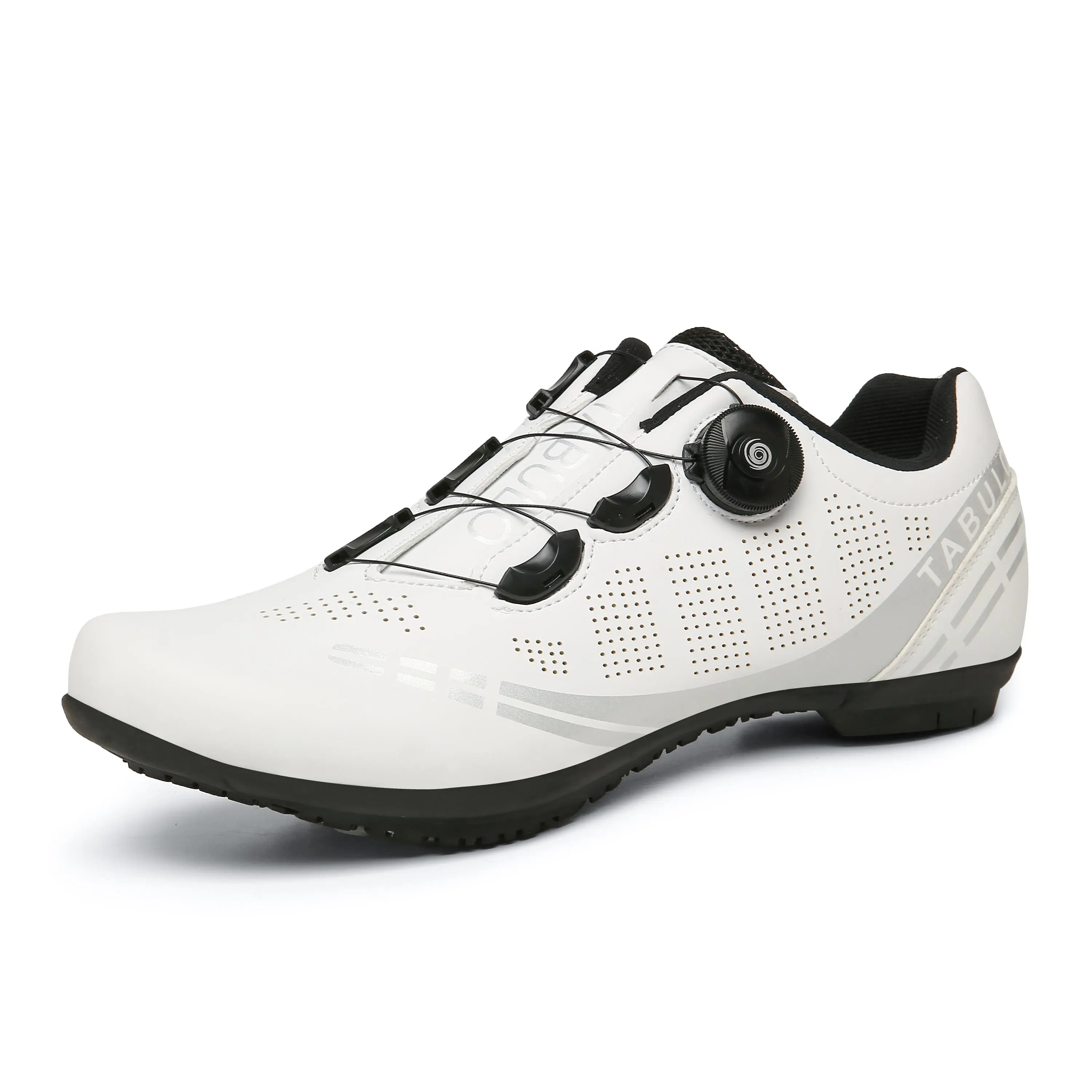 2023 New White Spikes Cycling Shoes Men's Highway Bike Mtb Cycling Shoes Legit Mountain Flats Footwear Bike Specific and Pedal Set Rb Outdoor Sneakers Women's Triathlon