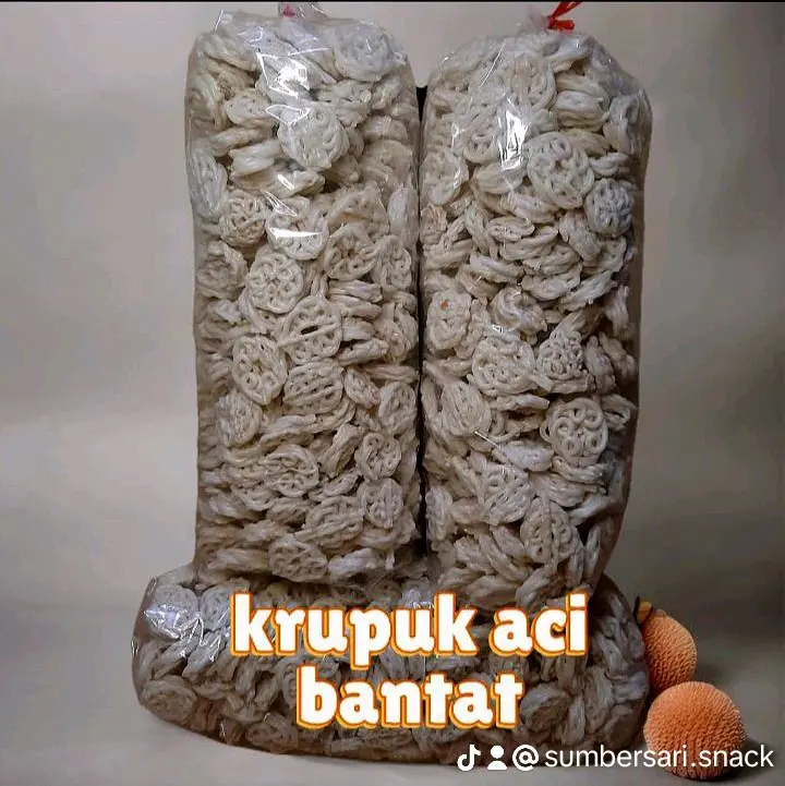 Kerupuk Putih Bantet Rasa Ikan Khas Ciamis 500grm - Sambal, Cemilan, Kuning, Manis, Keripik, Pedas, Jagung, Merah, Kripik 2