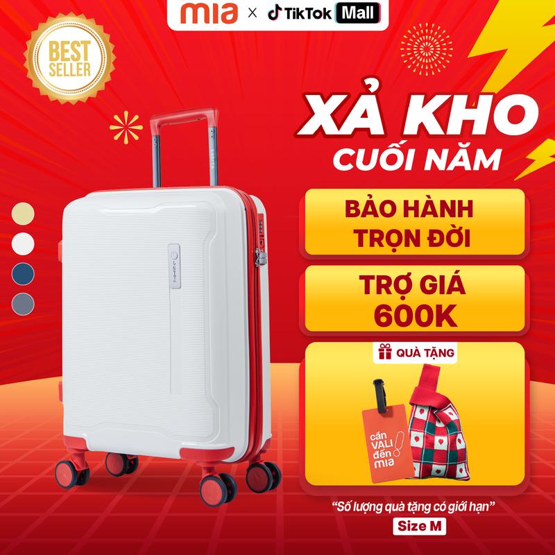   SẮP HẾT HÀNG  Vali du lịch Larita OMI Size M -  Ký gửi 20kg-25kg Thân nhựa PP hạn chế bể vỡ tốt bất chấp mọi va đập khoá số TSA chuẩn quốc tế BẢO HÀNH MIỄN PHÍ TRỌN ĐỜI 