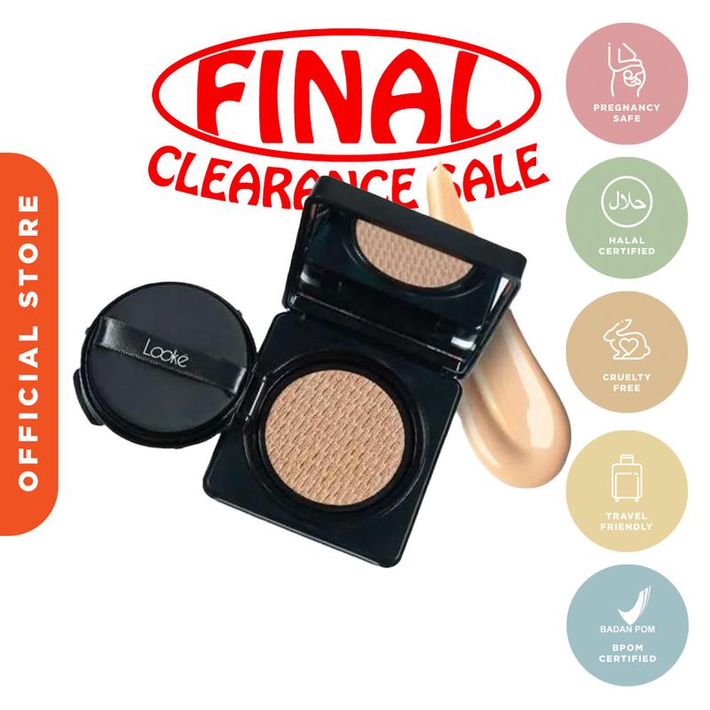 [Cuci Gudang] MSBB - Looke Holy Flawless BB Cushion Iris 0