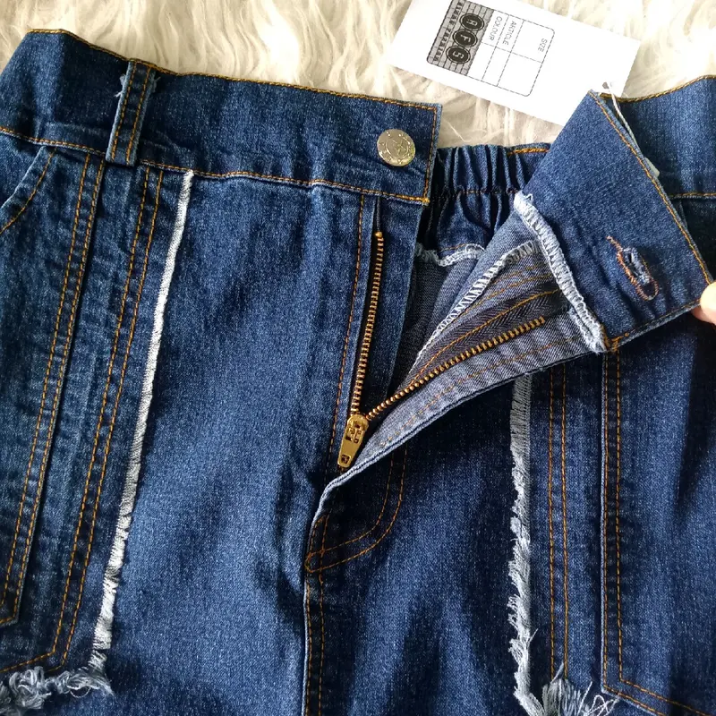 Rok jeans stret duyung Rok wanita jeans rawis Rok wanita terlaris 3