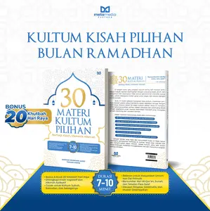 Buku 30 Materi Kultum Pilihan untuk Ramadhan Bonus Ebook Khotbah Hari Raya - Metamedia Pustaka