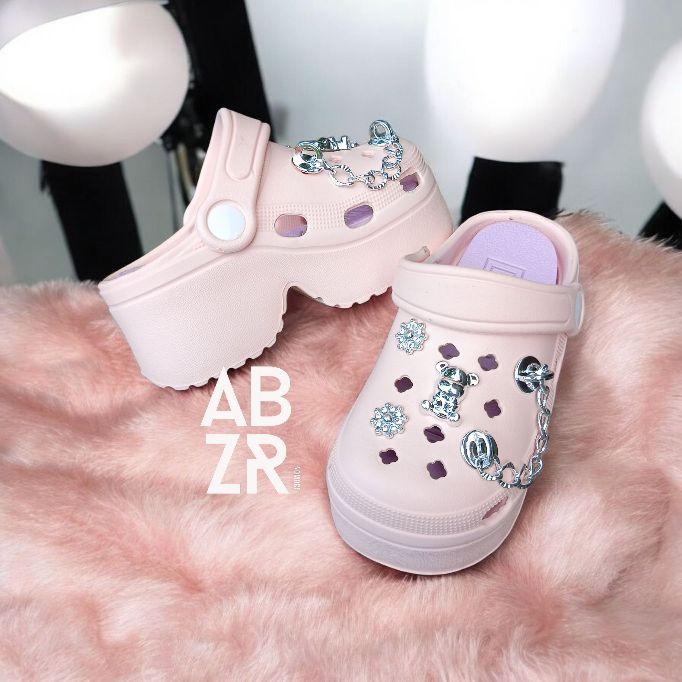 Baim Wedges Fuji Sandal Anak Perempuan EVA 26005 Terbaru Motif Rantai Bahan Karet Tebal Insole Nyaman Ringan Anti Licin Fashion Baim Wedges Fuji Sandal Anak Perempuan EVA 26005 Terbaru Motif Rantai Bahan Karet Tebal Insole Nyaman Ringan Anti Licin Fashion