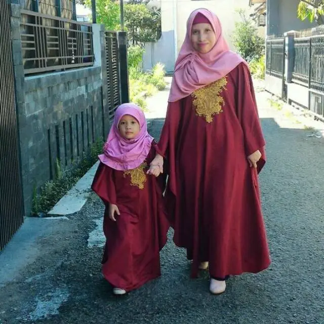 Paket usaha kaftan anak saja 5pcs 100rb