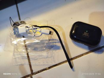 Product Review of JBL phantom 5th Earbud Nirkabel Sejati, Suara Kuat yang Dapat Disesuaikan, Waktu Putar 6 Jam, Pengisian Daya Cepat USB-Lightning, Tahan Air, Kontrol Tombol, Earbud Bluetooth, Perjalanan,Olahraga Earphone Headset from a**l 0