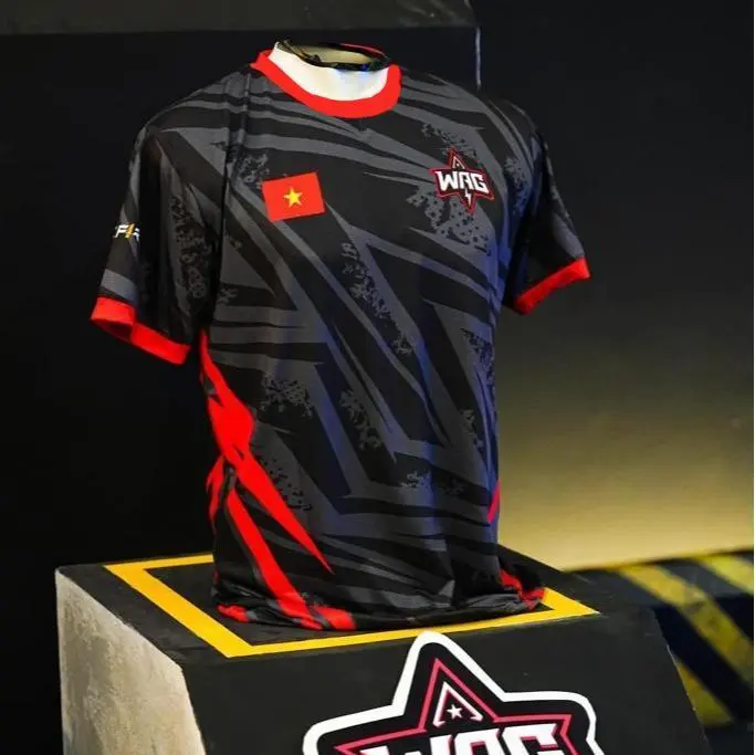 Áo Thun Esports, WAG Free Fire, ngắn Tay