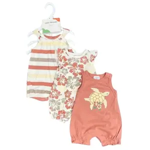 LITTLE RACA - Romper Bayi Perempuan 3Pcs Kutung Import Premium