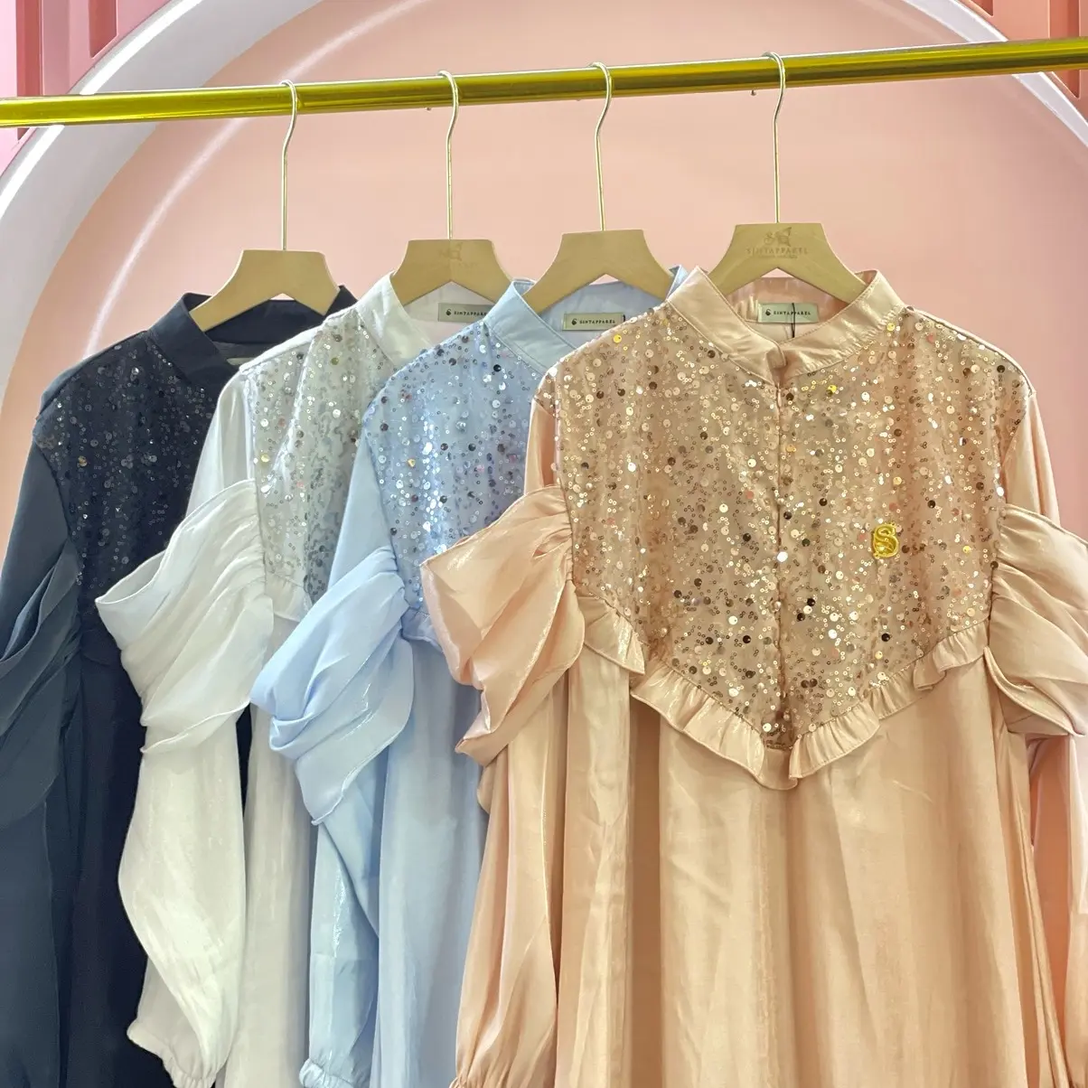 Amely Dress Shimmer Payet Squin Premium