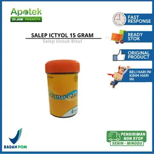 SALEP HITAM (ICHTYOL) 15 GRAM UNTUK BISUL
