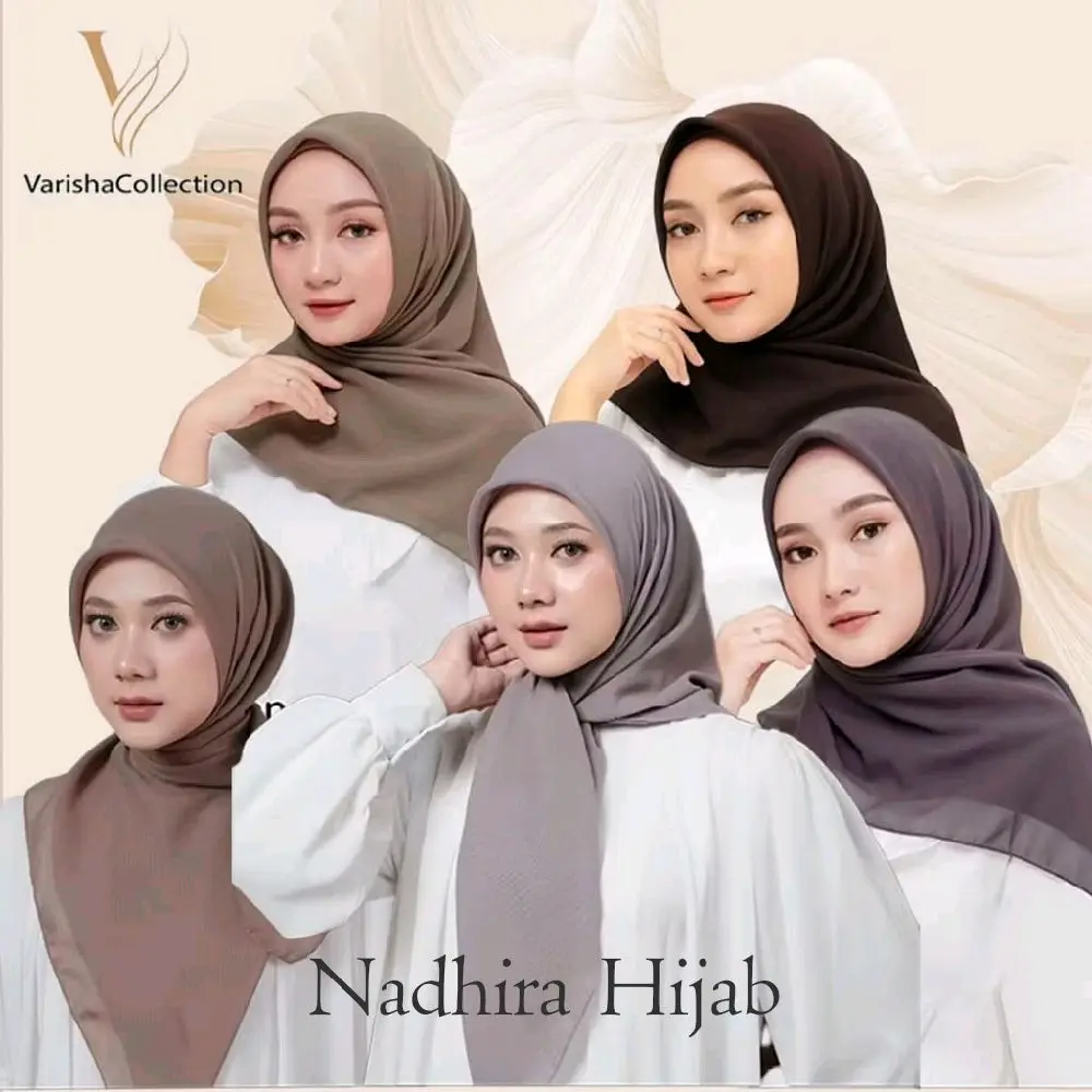 Hijab Segi Empat Paris Jadul Varisha Hijab Segi Empat Paris Jadul Varisha