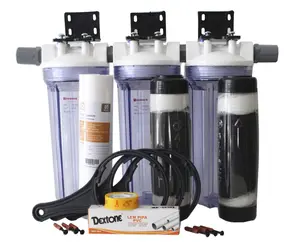 Paket Filter Air 10" Premium 3 Tahap SPI / Filter Air Sumur /Kuning