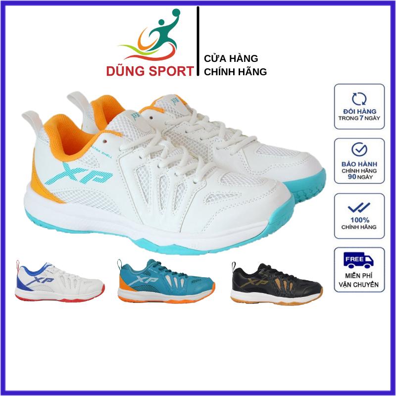 Giày XP CL03 nam nữ chính hãng tặng tất dệt kim không mùi - Giày chơi cầu lông, bóng chuyền đế Eva chơi trên sân bê tông tốt