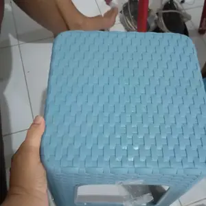 Mall Perabot | Kursi Baso Rotan | Plastik Motif Anyam | Bangku Taman Bakso | Chairs Furniture