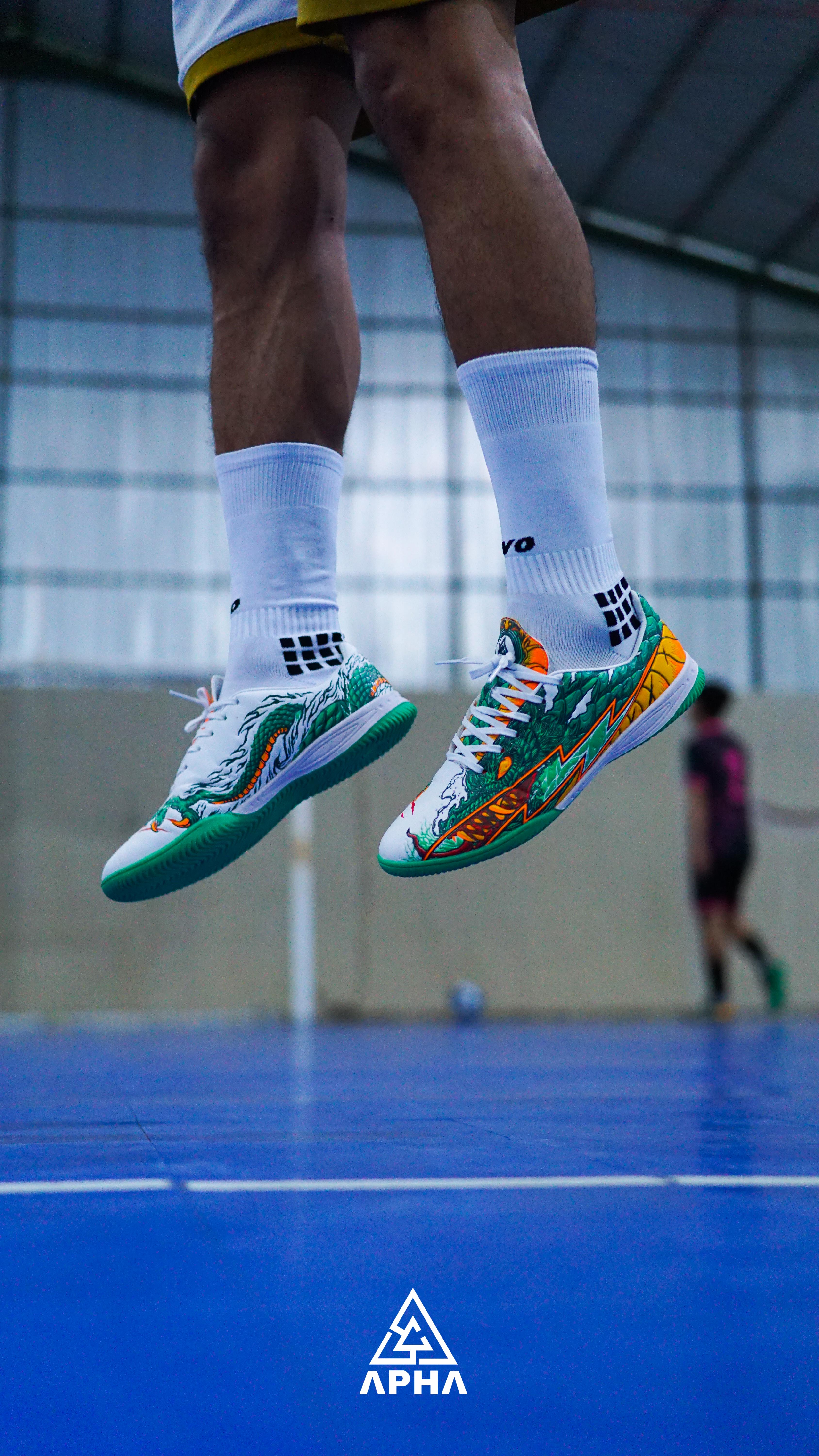 Sepatu Futsal Apha Animax Series Ryu Kohaku Tytopha 33-45 Dewasa dan Anak Lengkap Gratis Kaoskaki