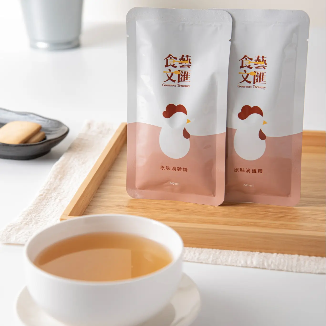 Gourmet Treasury Drip Chicken Essence 2 Sachets: For Optimum Health and Dietary Supplement - Healthcare