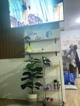 Product Review of 【SPESIAL Live COD 24 Shipping】AONEZ Rak Troli Susun Stainless steel RakKosmetik Serbaguna Rak kamar mandi Rak Salon Trolley Dengan Keranjang jaring akrilik transpara rak meja aesthetic from Q**a 1