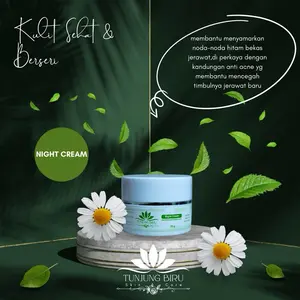 Night cream acne booster whitening