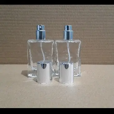 Botol Parfum Petak Drat Silver 30 ML 1