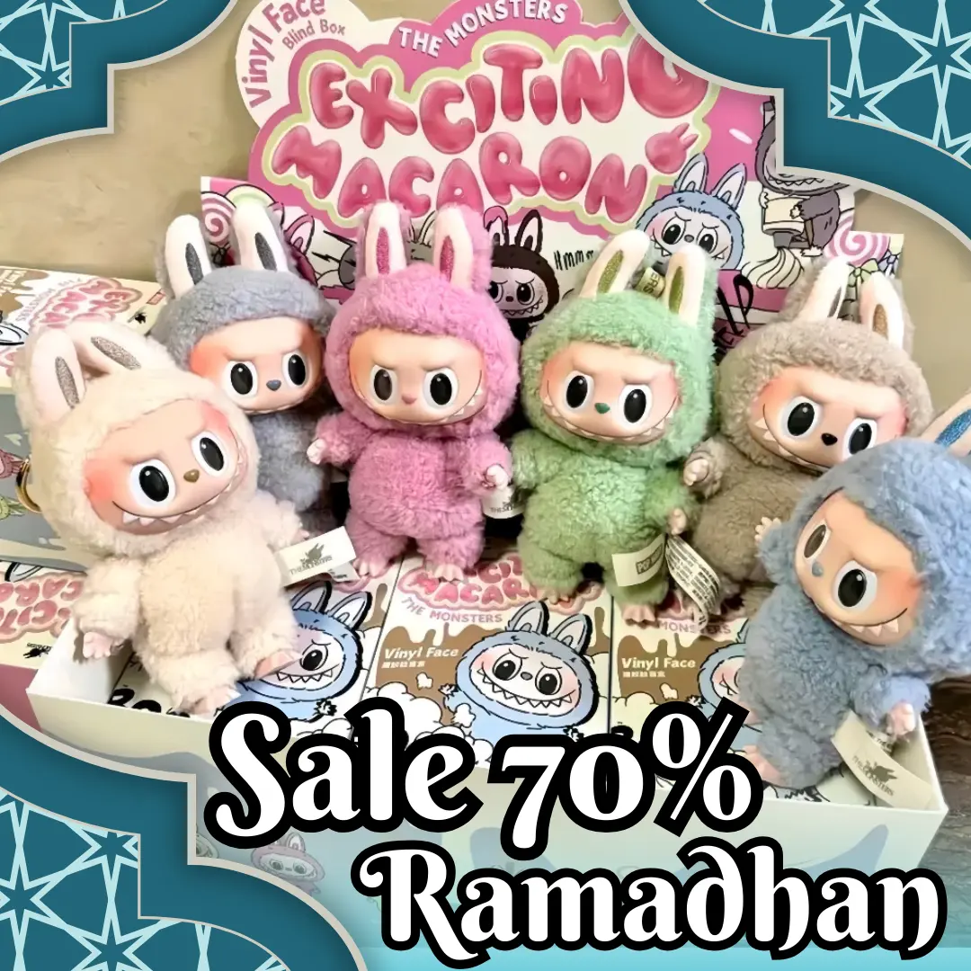 Boneka L.B.B V1 Muka Karet Macaroon vynil face unofficial ukuran 18cm