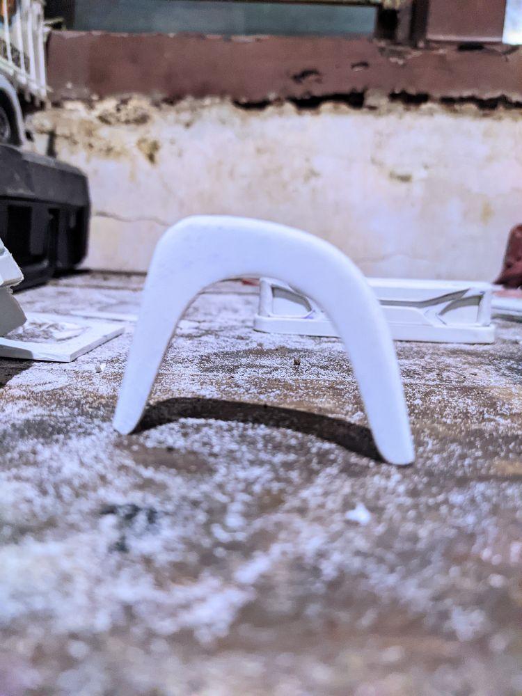 slebor depan miniatur truk plastikbahan dari paralon pvc