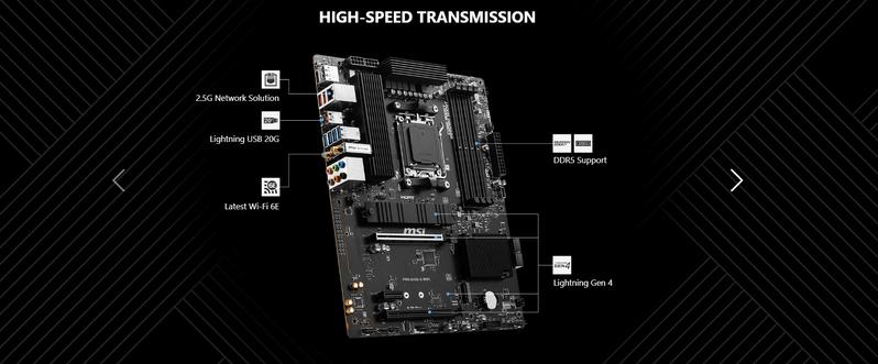 Product Introduction of [NEW ARRIVAL] MSI PRO B650-S WIFI 6E DDR5 AM5 ATX Motherboard 82
