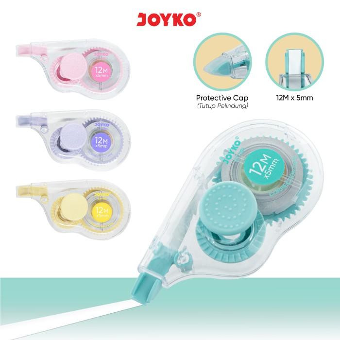 Gambar Pita Koreksi Correction Tape Joyko CT-581 dari Joyko Indonesia Kota Administrasi Jakarta Utara Tokopedia