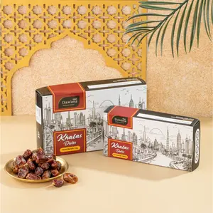 Dawana Kurma Khalas Premium Fresh 500gr & 1kg - Pilihan Ukuran 500gr 850gr 1kg - Rasa Alami Segar - Bahan Utama Kurma Khalas