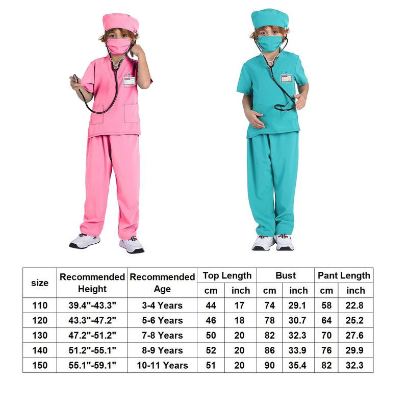 Product Introduction of Kid's Doctor Clothing Set - Realistic Lab Coat And Accessories For Boys And Girls, Ideal Gift For Young Explorers, Halloween Clothes For Junior Researchers 0