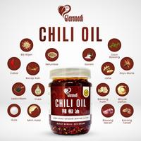 Gambar GLARANADI - Chili Oil Olive Oil 220 gram Sehat dengan Minyak Zaitun - Spicy Szechuan / Sichuan Chili - 1x Chili Oil dari Glaranadi Kab. Tangerang 5 Tokopedia