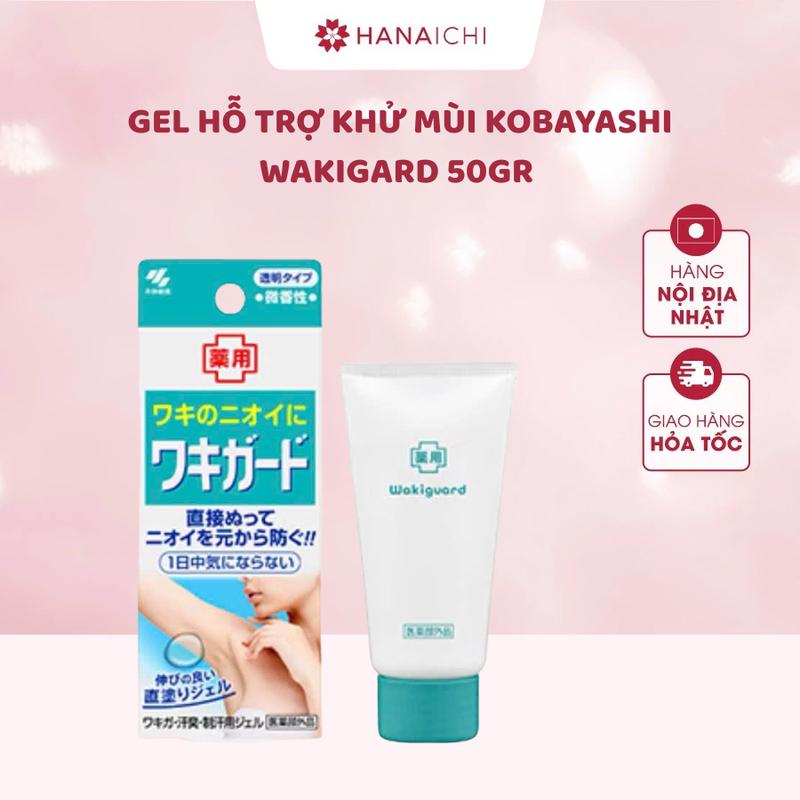 Mẫu mới nhất Gel hỗ trợ khử mùi nách Kobayashi Wakigard 50gr Nữ Nam Khử Mùi Hôi Women