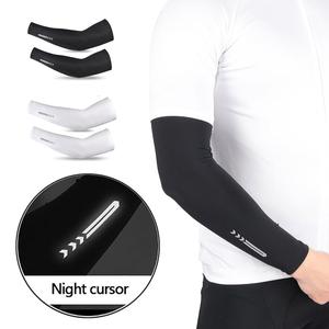 ปลอกแขนจักรยานกีฬา, 1 คู่, ระบายอากาศได้ดี, แห้งเร็ว, ป้องกันรังสียูวี, เหมาะสำหรับการวิ่งและป้องกันแสงแดด, ปลอกแขน, ชุดกีฬา, ปลอกแขนฟิตเนส