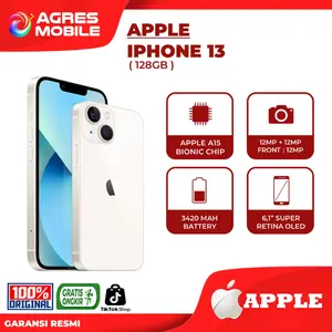 [ AGRES X KOHCUN ] APPLE IPHONE 13 ( 128GB ) GARANSI RESMI