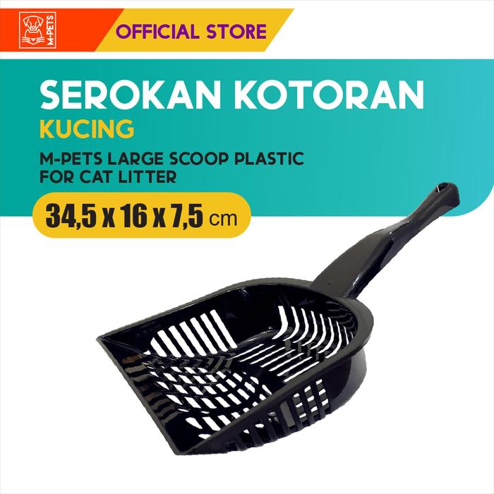 Gambar M-Pets Large Scoop Plastic / Serokan Kotoran Anjing Kucing dari M-Pets Volk Pets Indonesia Kota Tangerang Tokopedia
