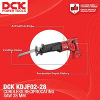 Gambar DCK Cordless Reciprocating Saw 28mm / Mesin Gergaji Sabre Saw / Gergaji Baterai KDJF02-28 dari DCK Power Tools Indonesia Kota Administrasi Jakarta Barat 4 Tokopedia