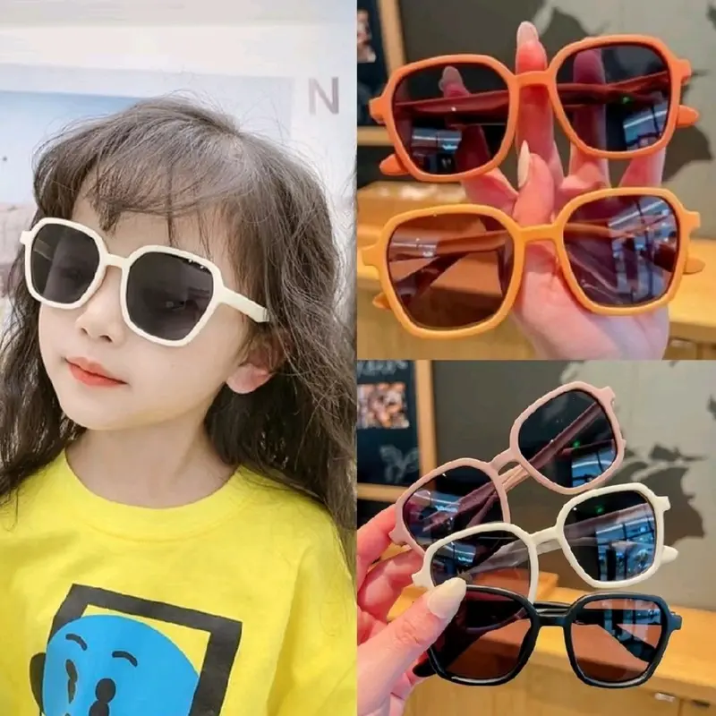 Kacamata Hitam Anak New Trendy / Fashion Anak Laki Wanita Kacamata Hitam Anak Kecil 0
