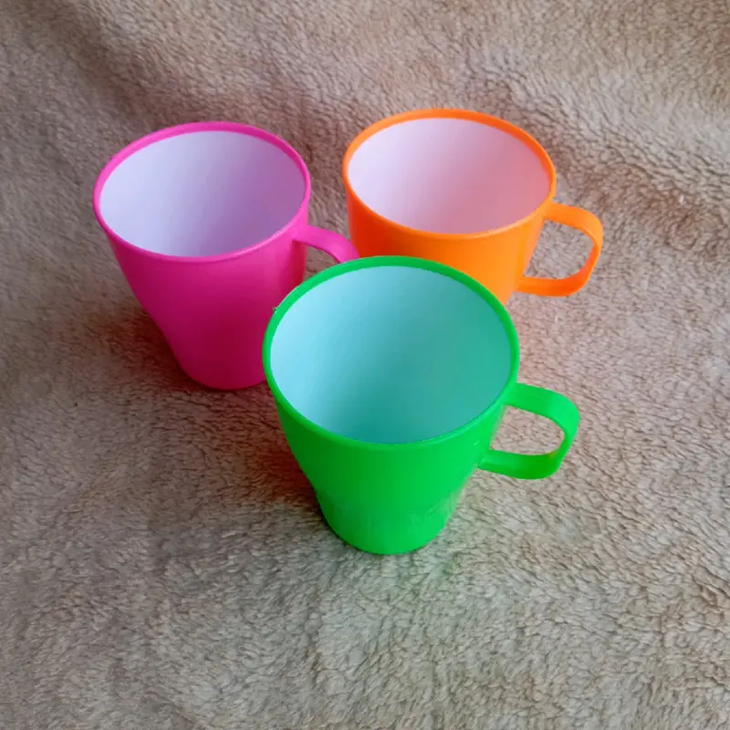 Gelas (1 paket isi 3) gelas plastik merk calista 1