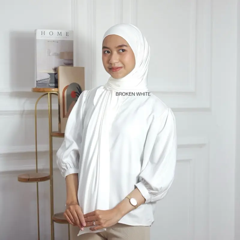 Pashmina Kaos Brokenwhite