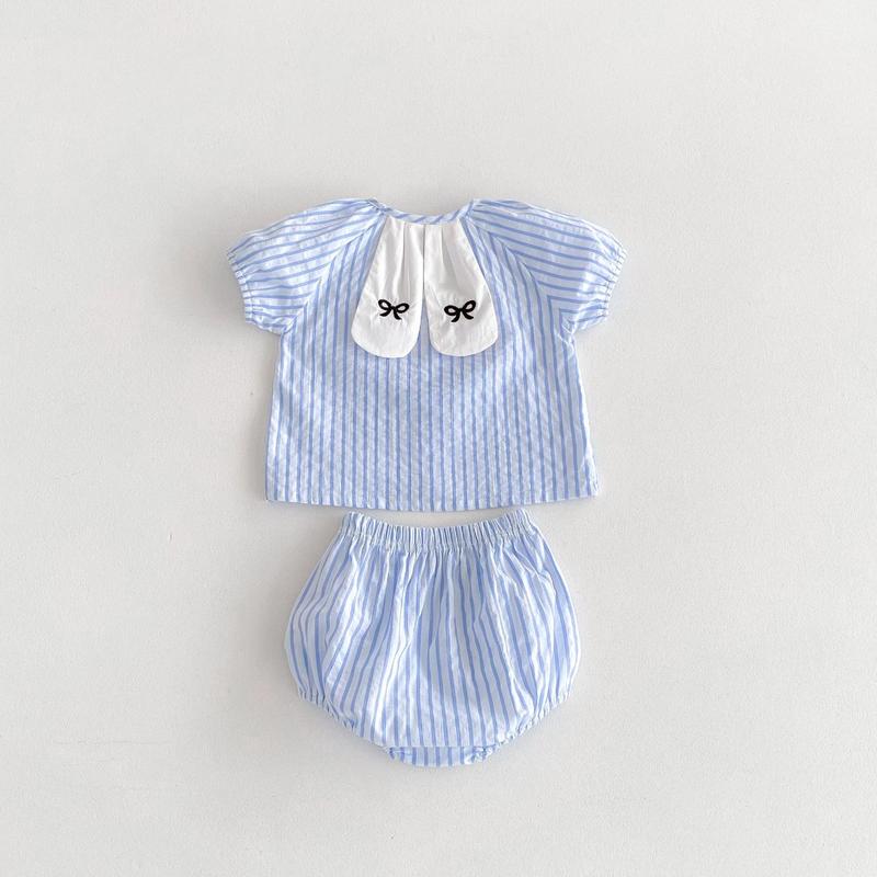 Product Introduction of Bộ 2 Món Mùa Hè, Cho Em Bé Gái, Áo Ngọt Ngào Và Dễ Thương Kèm Quần Đùi, INS, Quần Áo Trẻ Em, Thích Hợp Cho 0-2 Tuổi 25