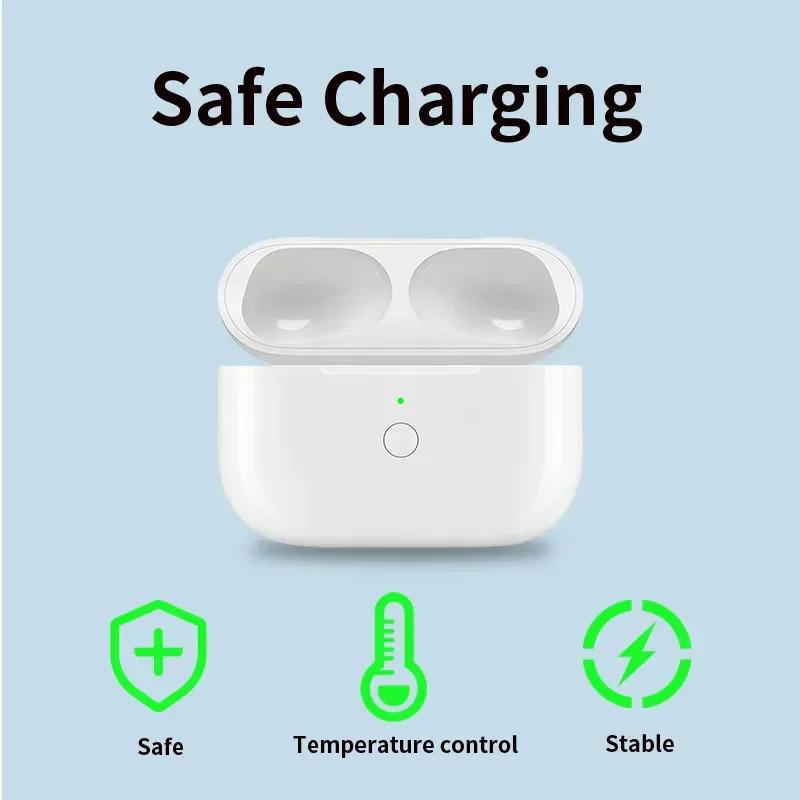 Product Introduction of 680mAh Battery Charger Case Replacement Wireless Charging Box for Airpods Pro 1/2/3 Bluetooth Earphone  with LED Indicator Light 12