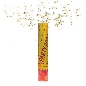 Party Poper Confetti 30cm Semprotan kertas Konfeti Pesta Weeding Anniversary Birthday Confeti Murah