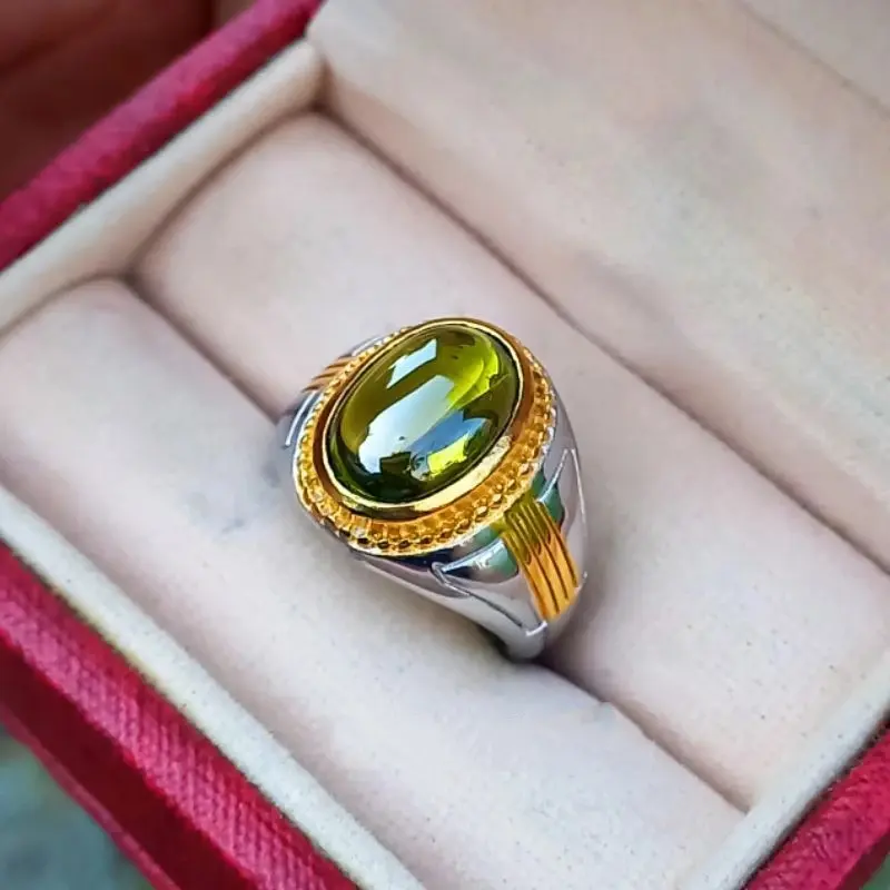 Cincin Batu Perindot Super Mewah Elegan