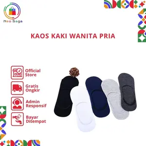 Kaos Kaki invisible Bawah Mata Kaki Pria Wanita
