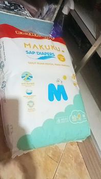 Product Review of MAKUKU SUPER JUMBO Air Diapers Comfort Fit SAP Size M60+6 L54+6 XL44+6 - MAKUKU POPOK TIPE CELANA from B**g R**y t**e 0
