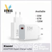 Gambar Original ADAPTOR XIAOMI Hyper charge turbo charge fast charging 22W / 67W / 120W EU Colokan - 33W dari Venus Mobile Kota Administrasi Jakarta Barat 1 Tokopedia